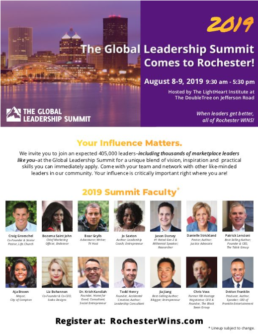 Global Leadership Summit The LightHeart Institute